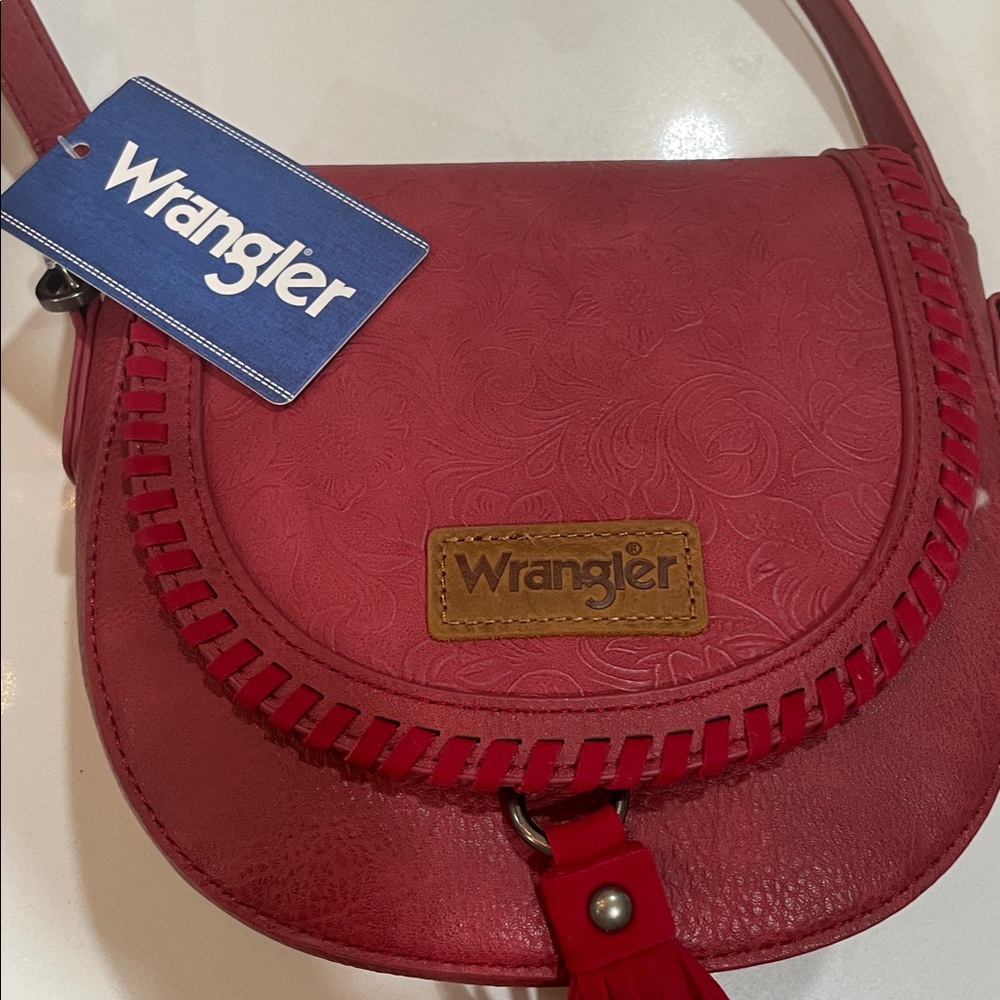 Wrangler Cherry Red Shoulder Bag